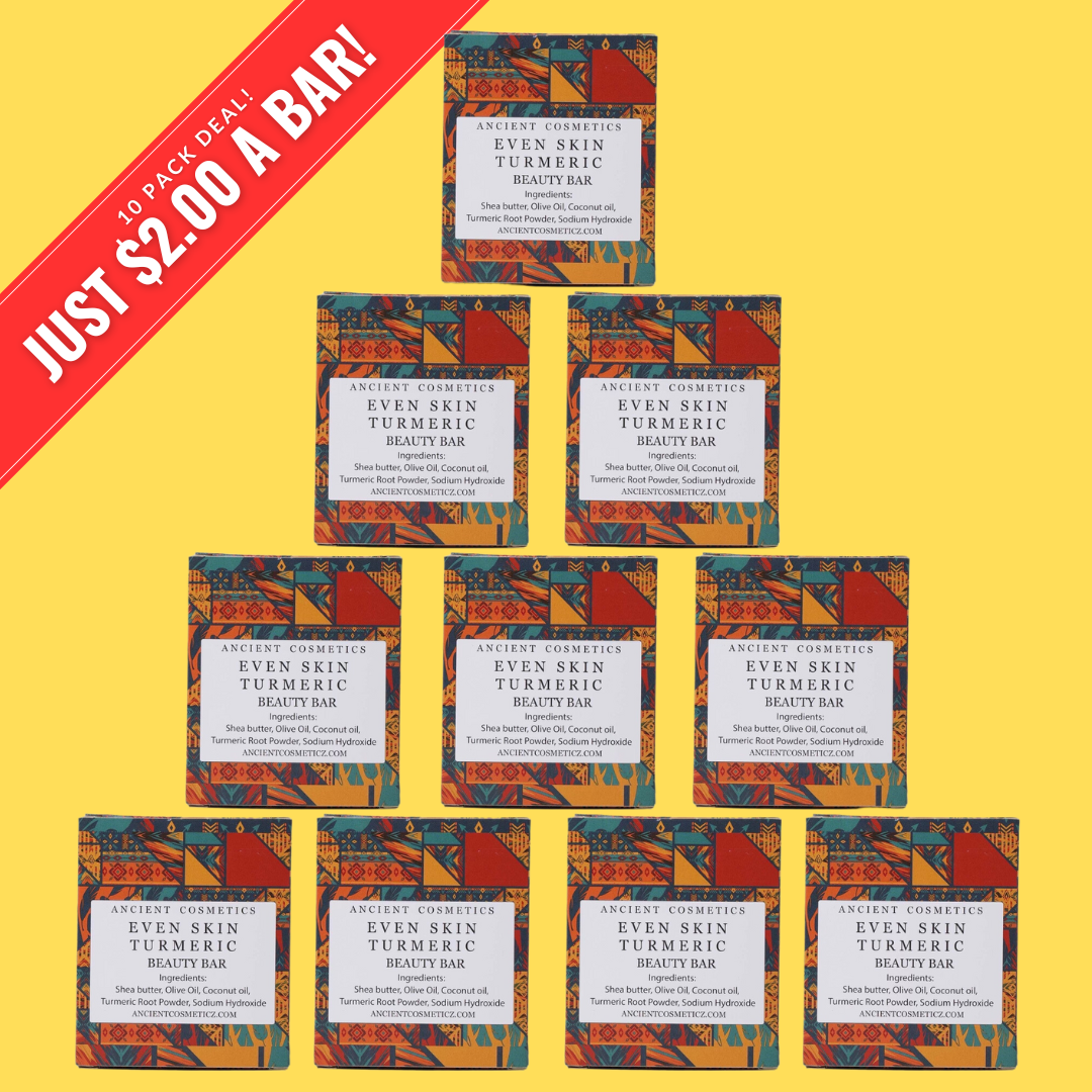 10 Bar Bundle Even Skin Turmeric Beauty Bar