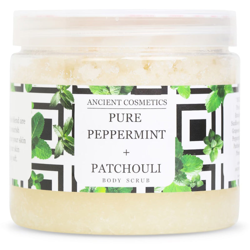 Pure Peppermint + Patchouli Body Scrub