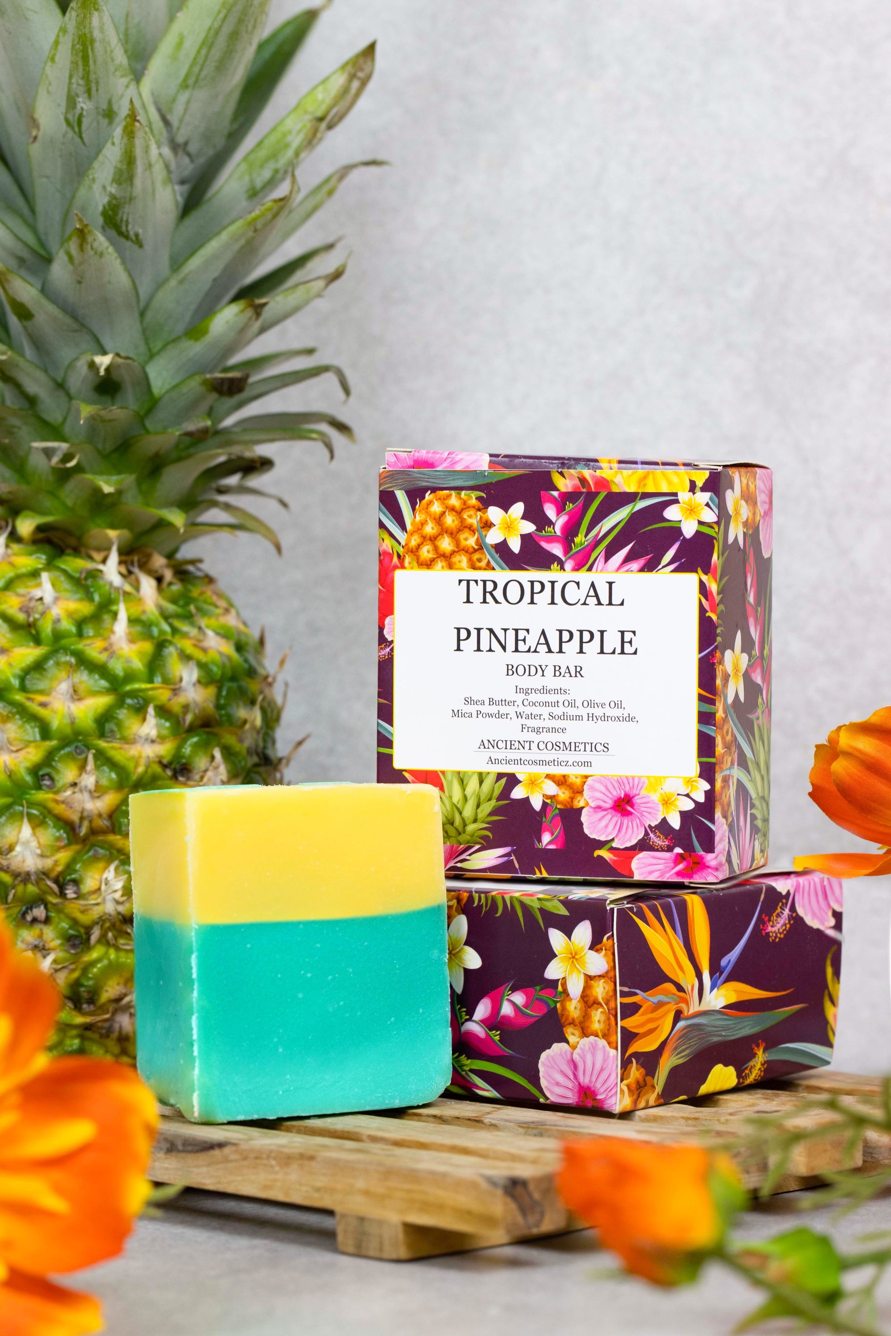 Pineapple soap shop