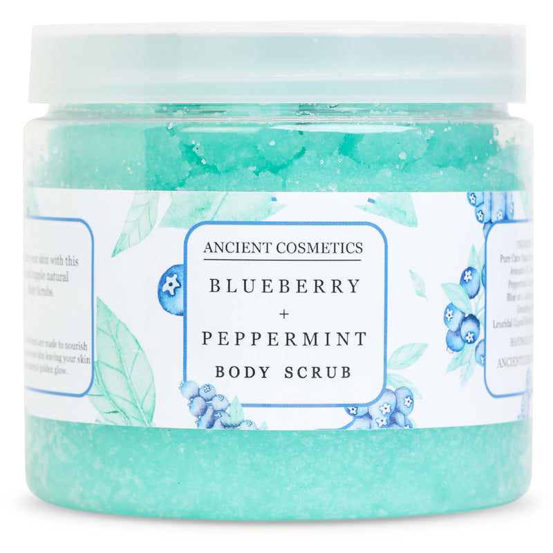 Blueberry + Peppermint Body Scrub