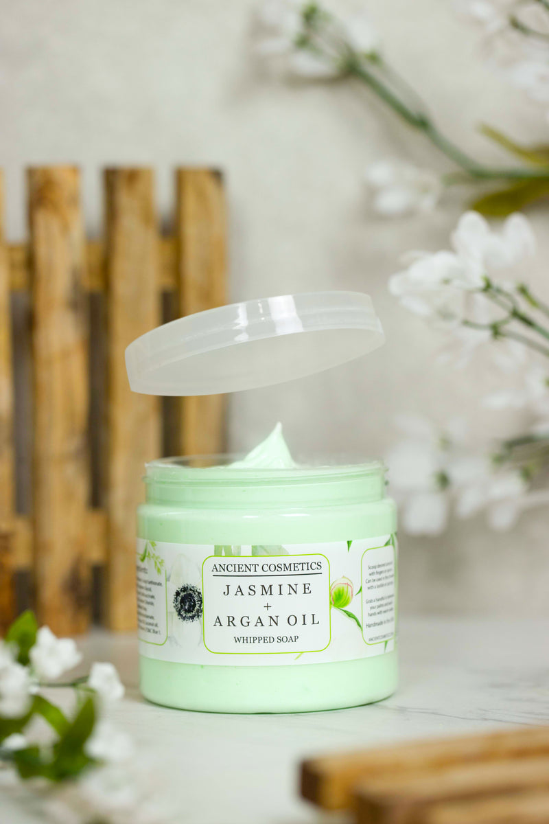 Jasmine + Argan Oil Whipped Soap