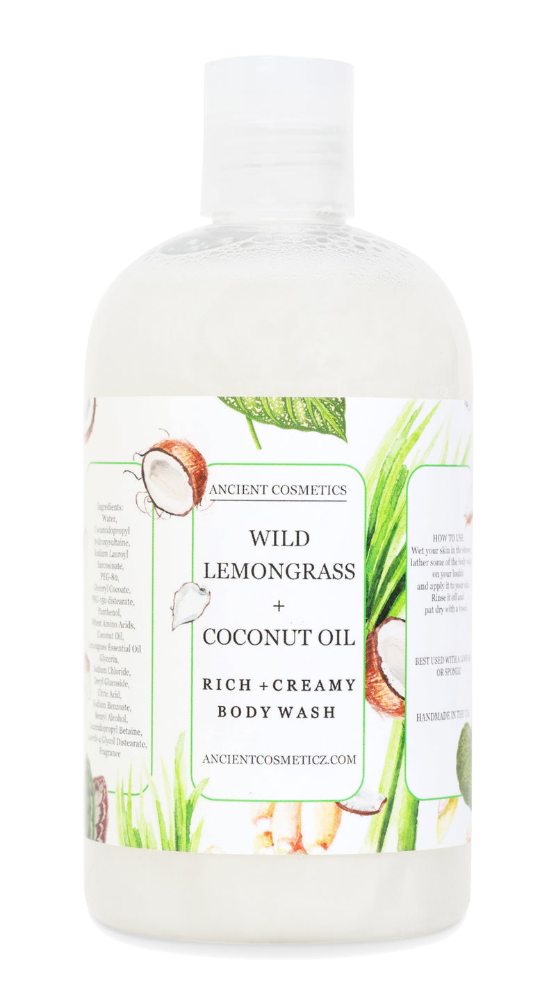 Wild Lemongrass + Coconut Body Wash