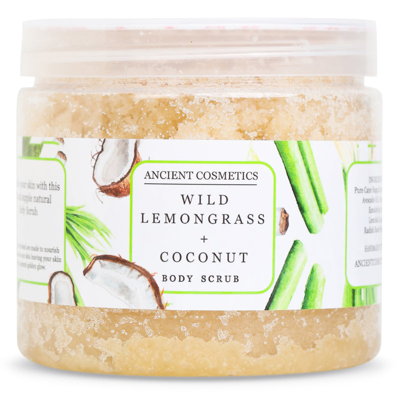 Wild Lemongrass + Coconut Body Scrub