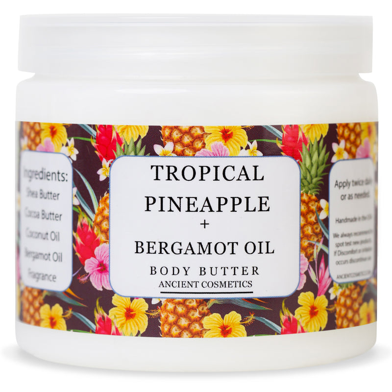 Tropical Pineapple + Bergamot Body Butter