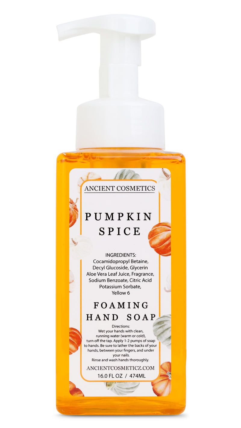 Pumpkin Spice Foaming Hand Soap