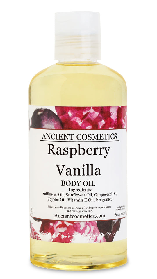 Raspberry Vanilla Body Oil