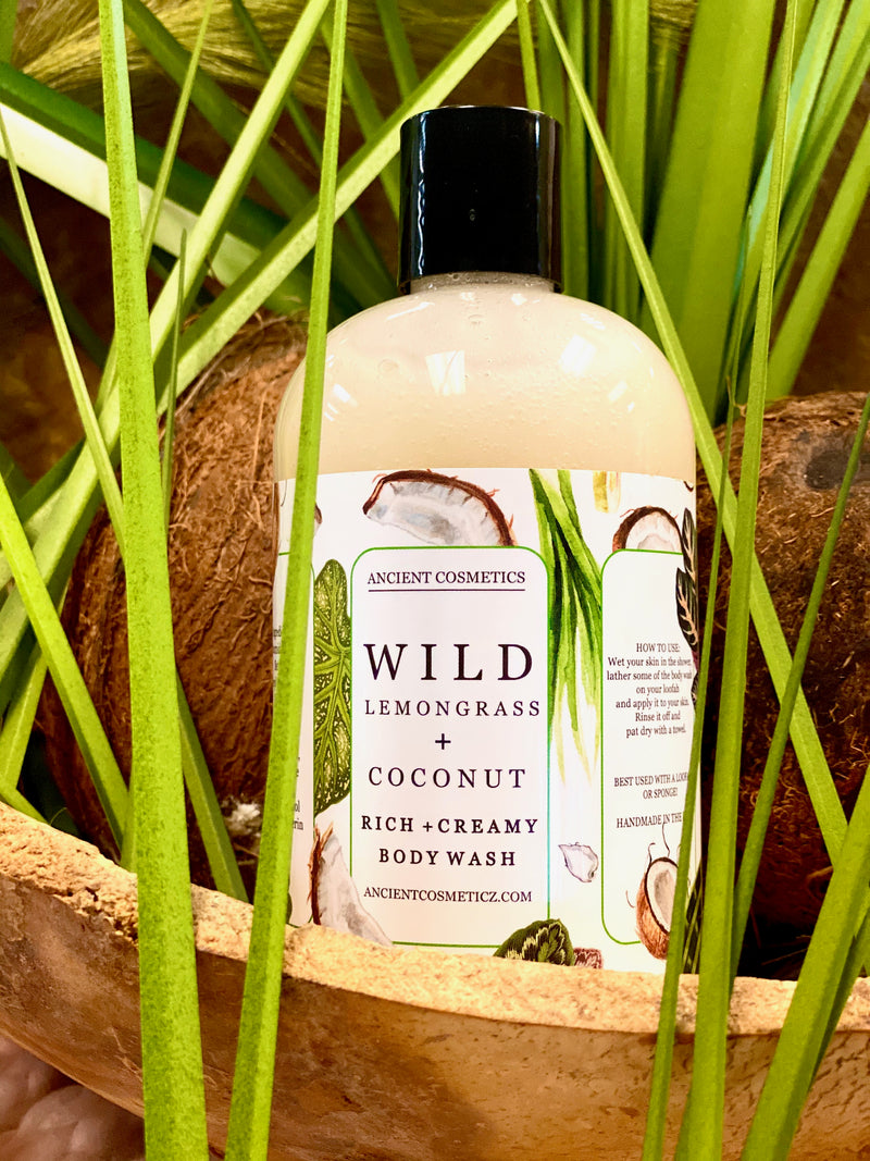 Wild Lemongrass + Coconut Body Wash