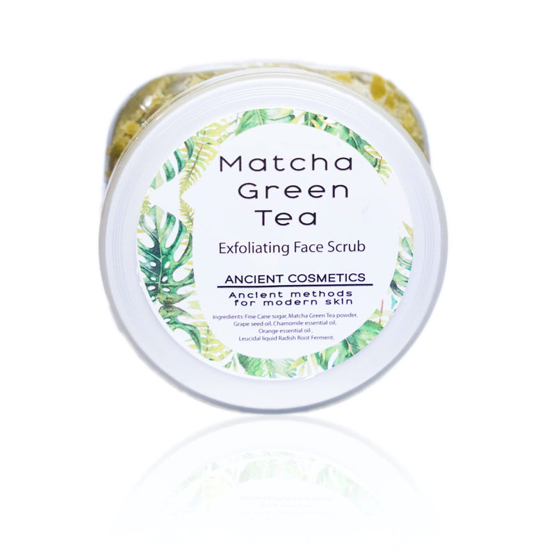 Matcha Green Tea & Chamomile Exfoliating Face Scrub