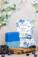 Blueberry + Peppermint Body Bar